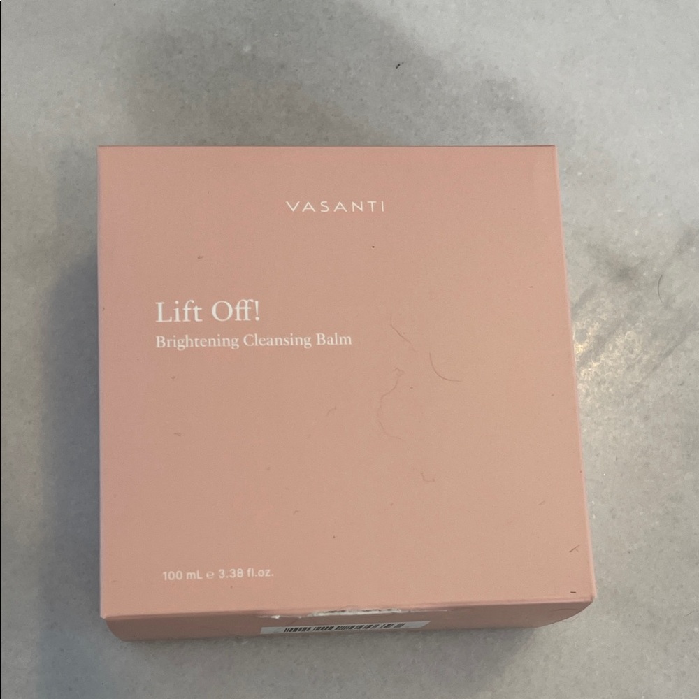 Vasanti Lift Off! Brightening Cleansing Balm -  Brand New